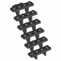 

Lego 30134 Schody czarne Nowe (8g)