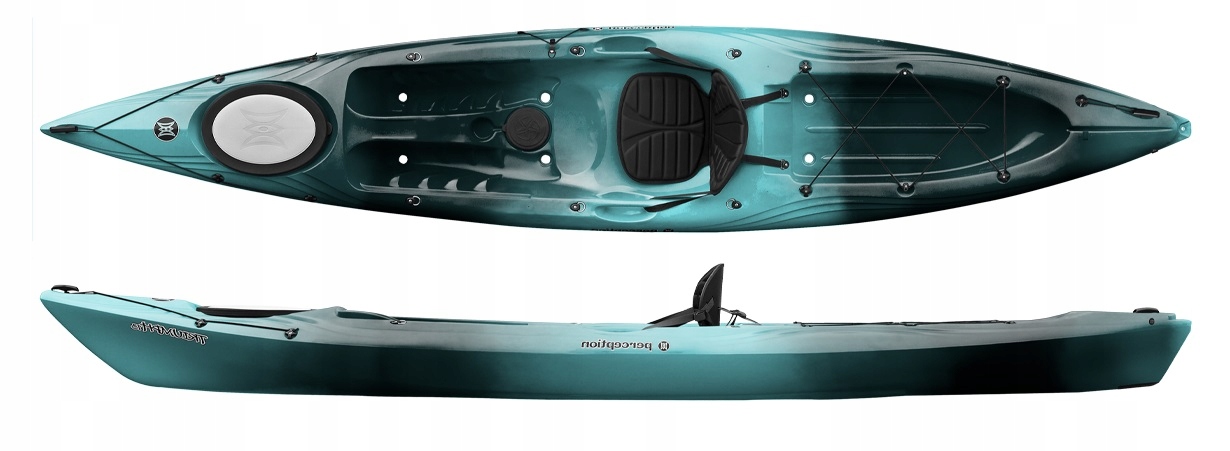 Jednoosobowy Kajak Jedynka Sit On Top Triumph 13 Perception