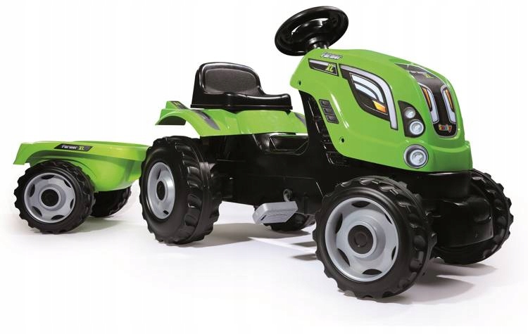 

Smoby Traktor XL Zielony Z Przyczepką 7600710111