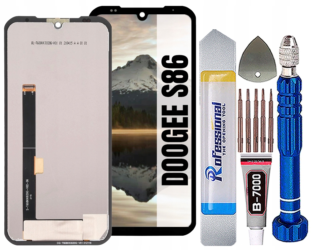 Displej Pro Doogee S86 S86 Pro LCD Displej