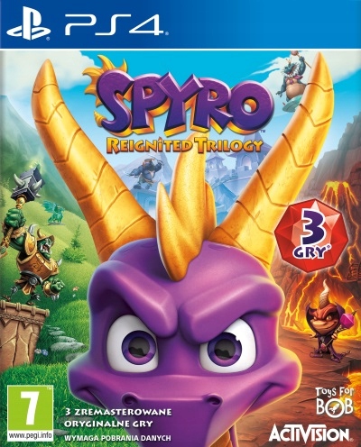 Spyro Reignited Trilogy Pol (PS4)