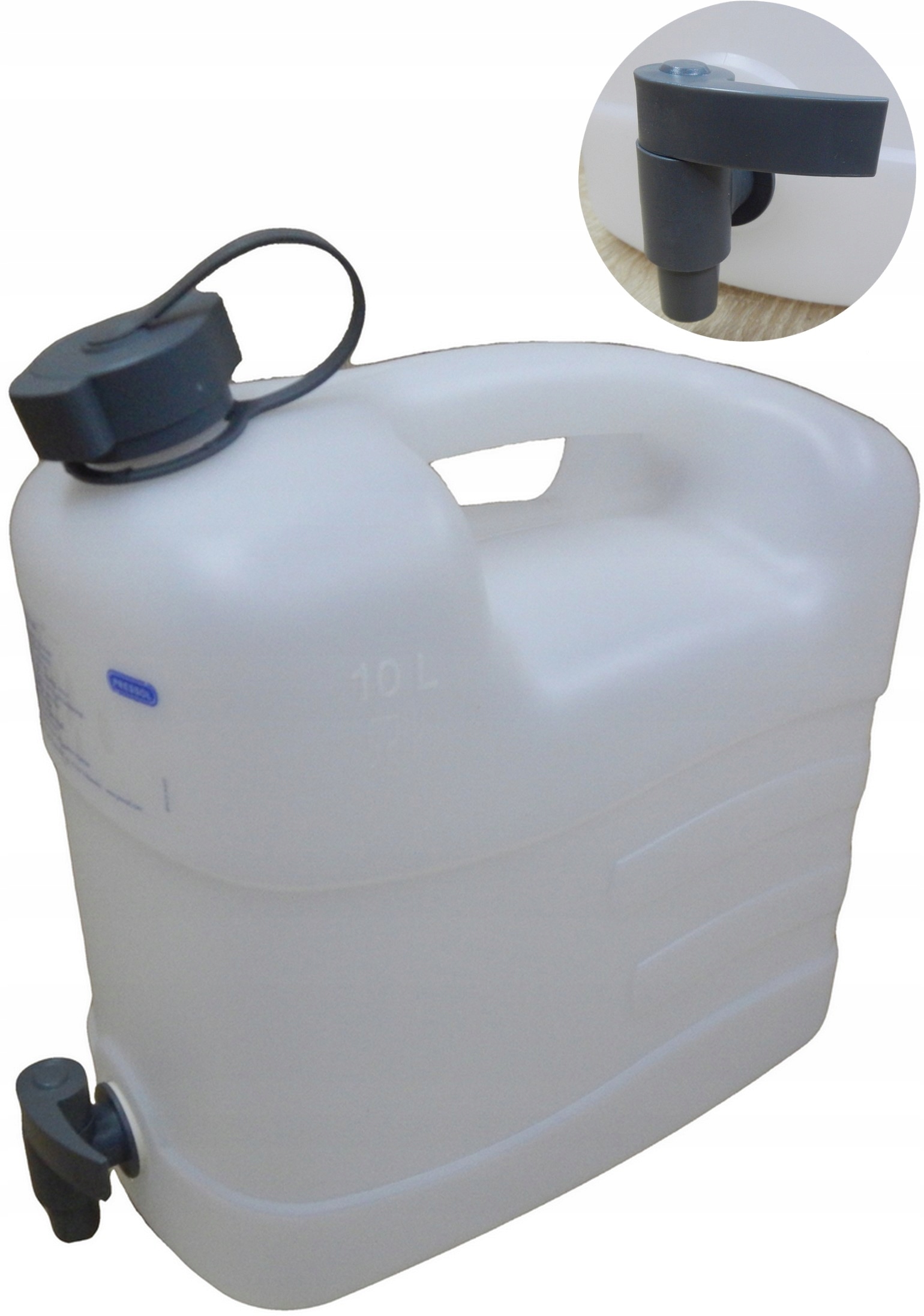 Канистра Пузырь для питьевой воды с краном 20L PRESSOL