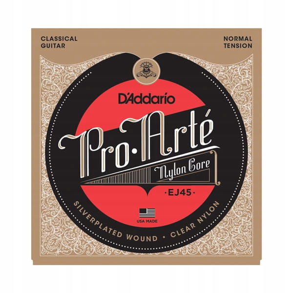 

Struny D'Addario EJ45 ProArte Nylon Normal Tension