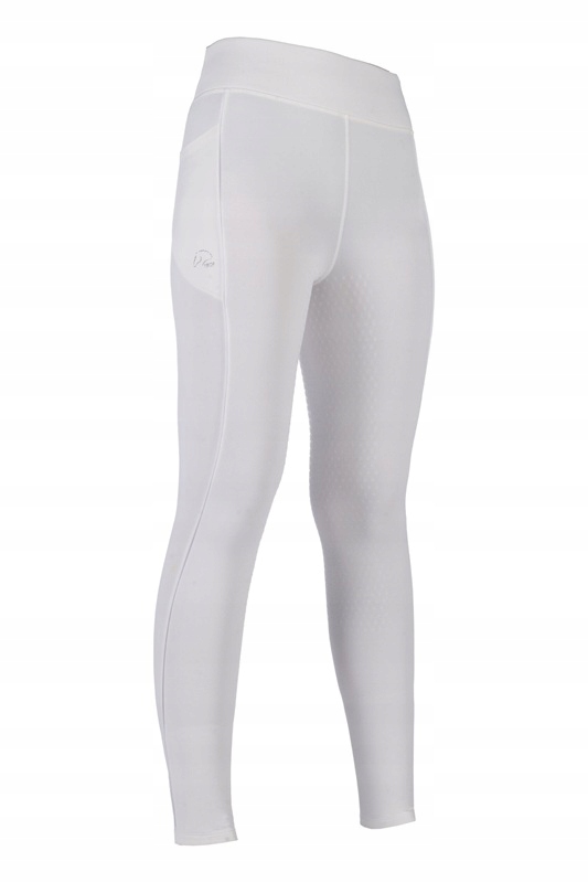 Legginsy zimowe damskie Alice Hkm pełen lej silikonowy white 36