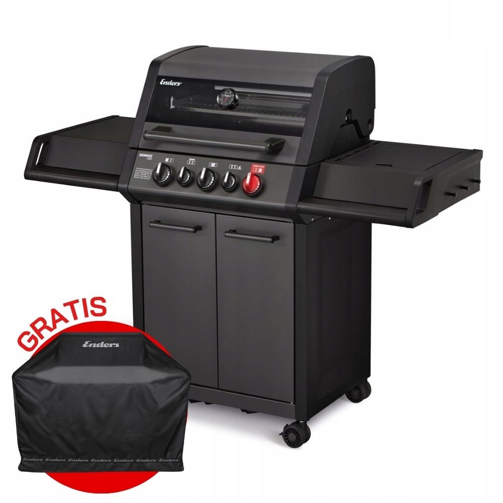 Plynový gril Enders Monroe Pro 3 Sik Turbo Shadow (838133)