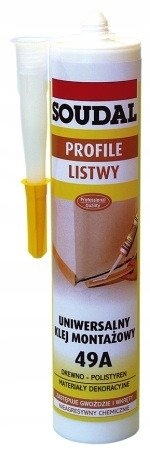 

Uniwersalny klej montażowy 49A 280ml