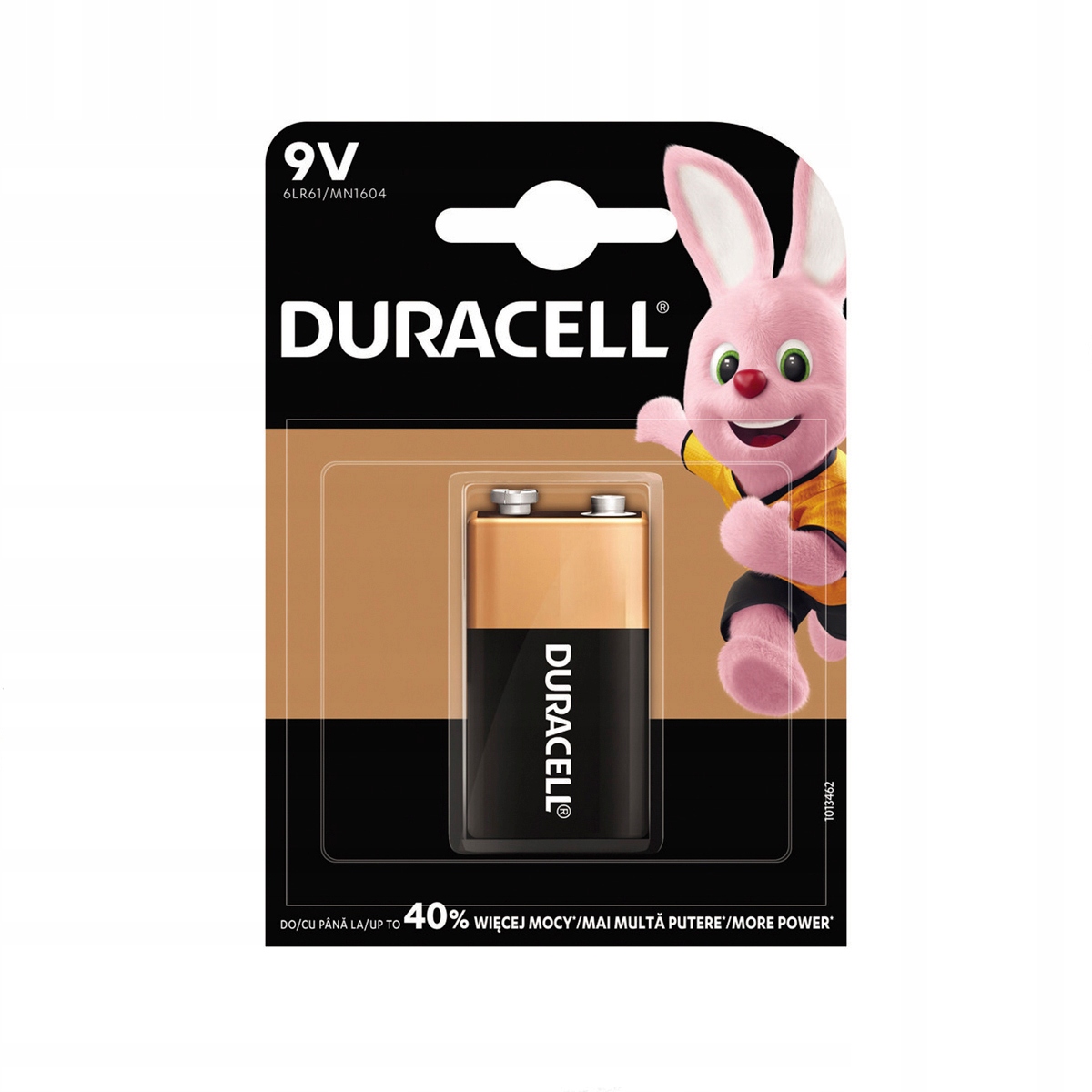 

Bateria Duracell 6LR61 MN1604 9V 1SZT W Opakowaniu