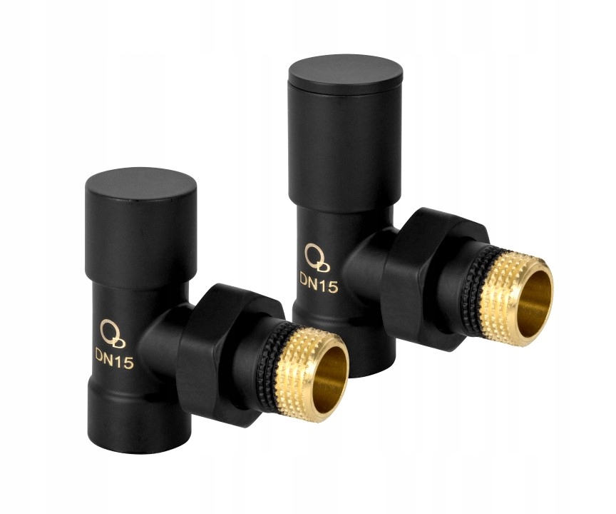 

Zestaw Zaworów Do Grzejnika Kątowy CZARNY1/2