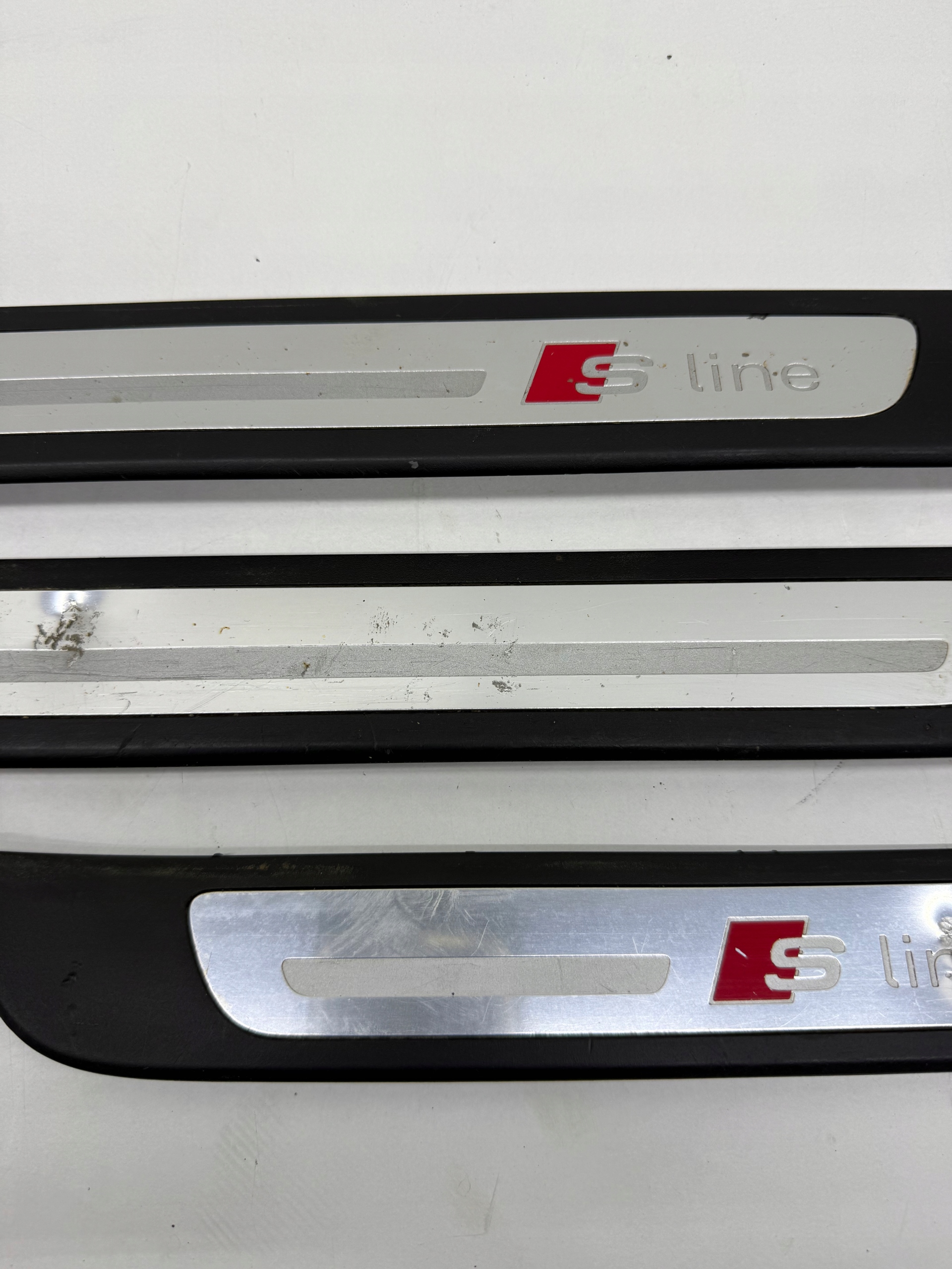 AUDI A6 C7 S-LINE mouldings caps threshold KOMPLET SLINE