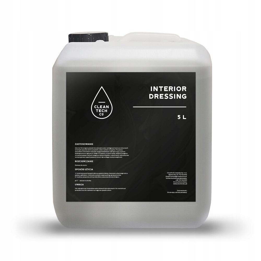 

Cleantech Co Interior Dressing 5l TworzywaSztuczne