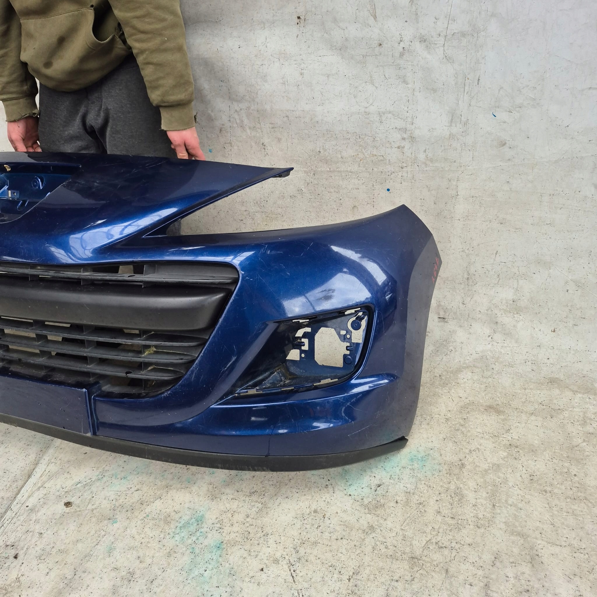 PEUGEOT 207 LIFT 09-12 bumper front front 9688071577