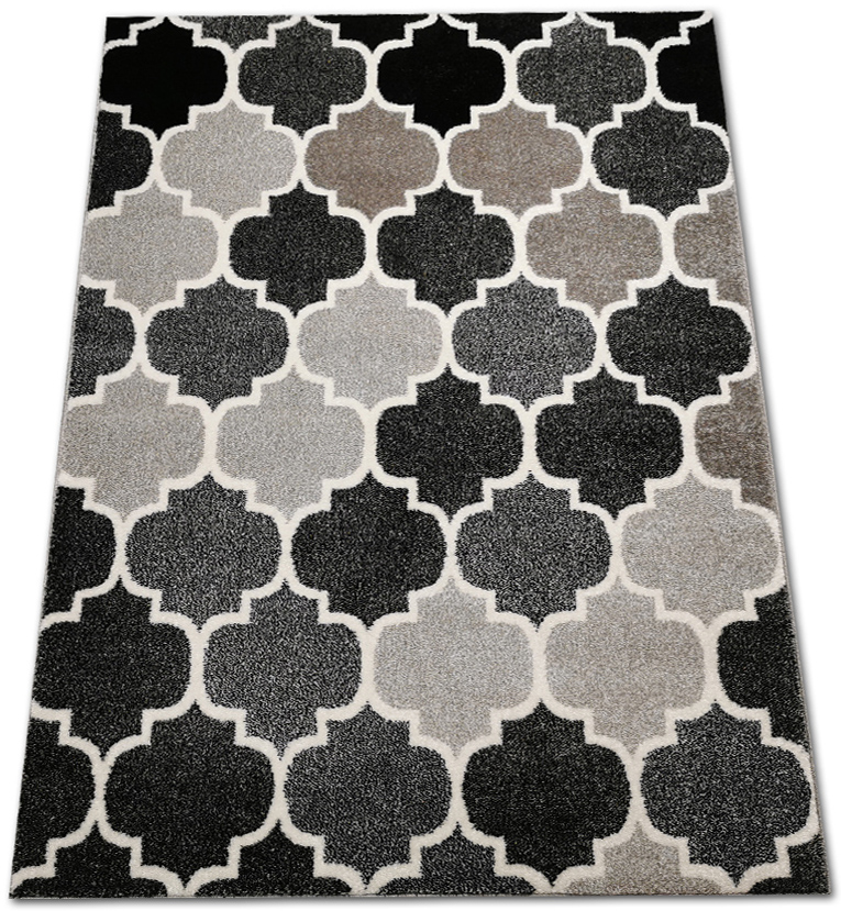 Koberec 120x170 Šedý Fryz Moderní Do Obývacího Pokoje Ložnice Módní