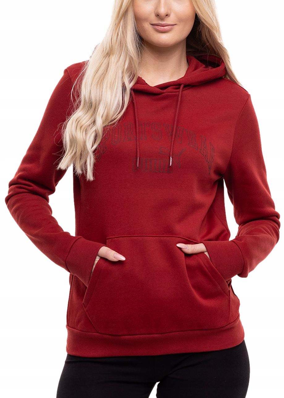 Puma mikina s kapucí sportovní pohodlná bavlněná hoodie vel M