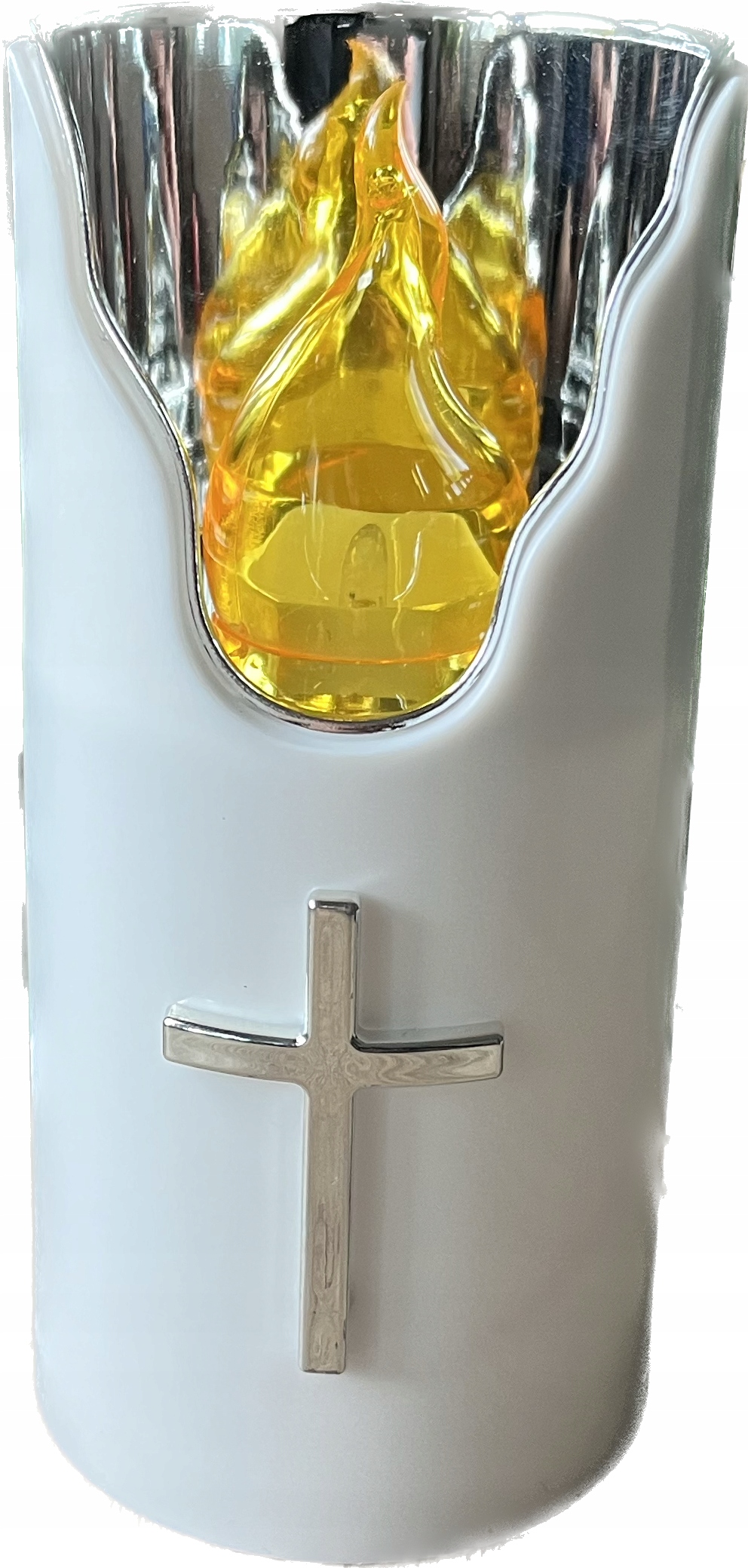 

Znicz elektryczny Subito C707 H150 żółty./srebrny