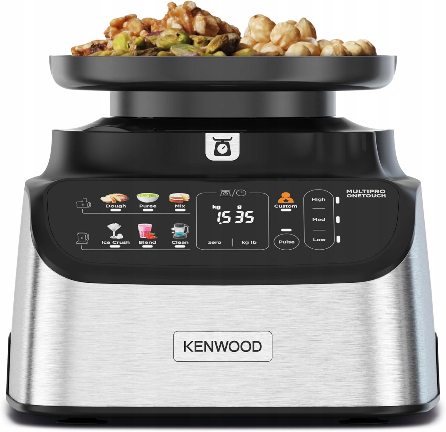 KENWOOD Multipro Robot Kuchenny 2w1 Mikser 1000W Srebrny Z Akcesoriami — miniatura 12