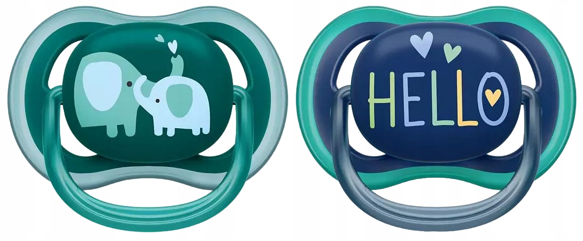 PHILIPS AVENT 2x SMOCZEK ULTRA AIR ODDYCHAJĄCY ORTODONTYCZNY SILIKON 18M+ Kod producenta SCF376/13