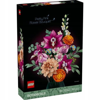 Lego Botanicals 10342 Krásná kytice růžových květů
