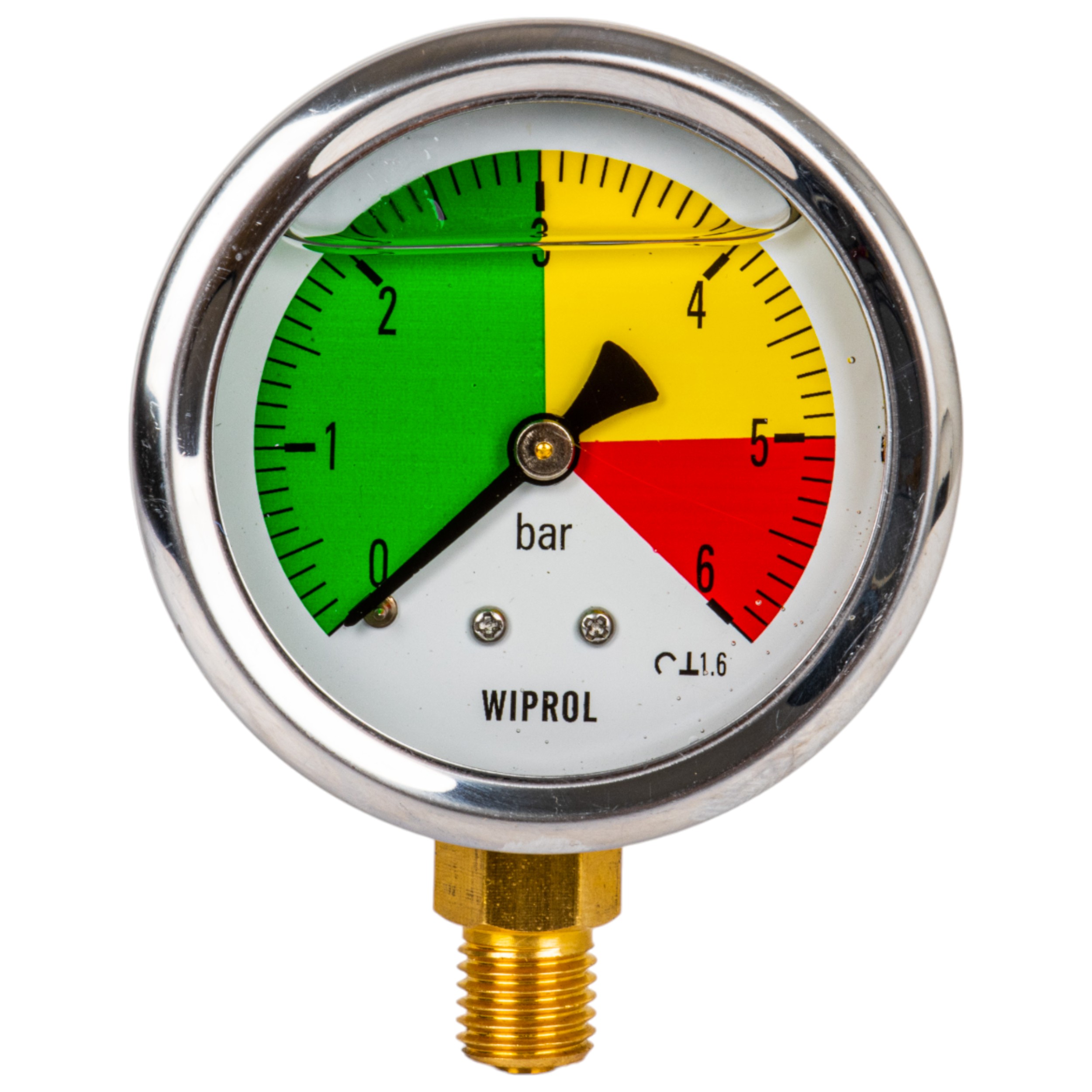Manometr opryskiwacza glicerynowy fi 63mm 0-6BAR Numer katalogowy części MN028/G