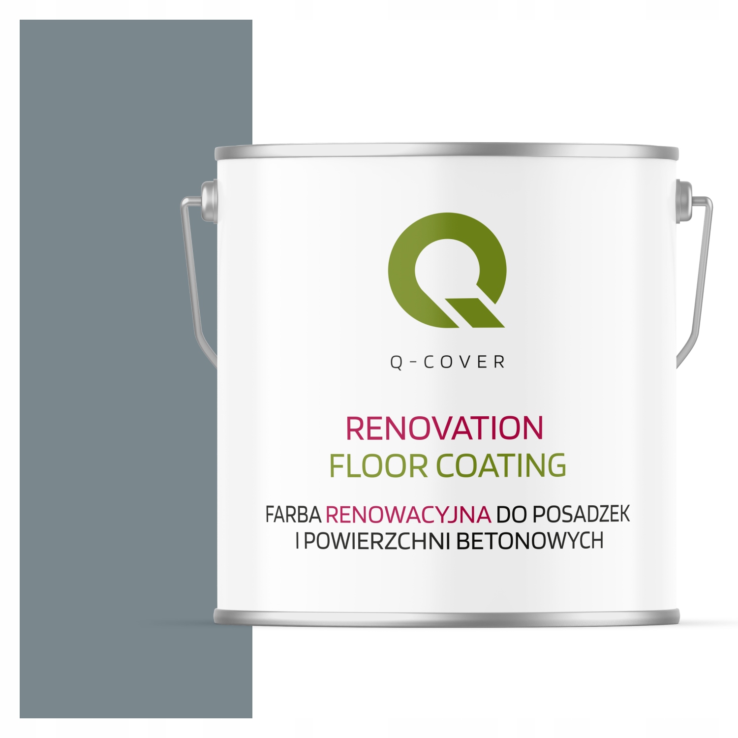 Farba Na Renováciu Betónových Podláh Veverička Šedá Ral 7000 Saténová 5 L