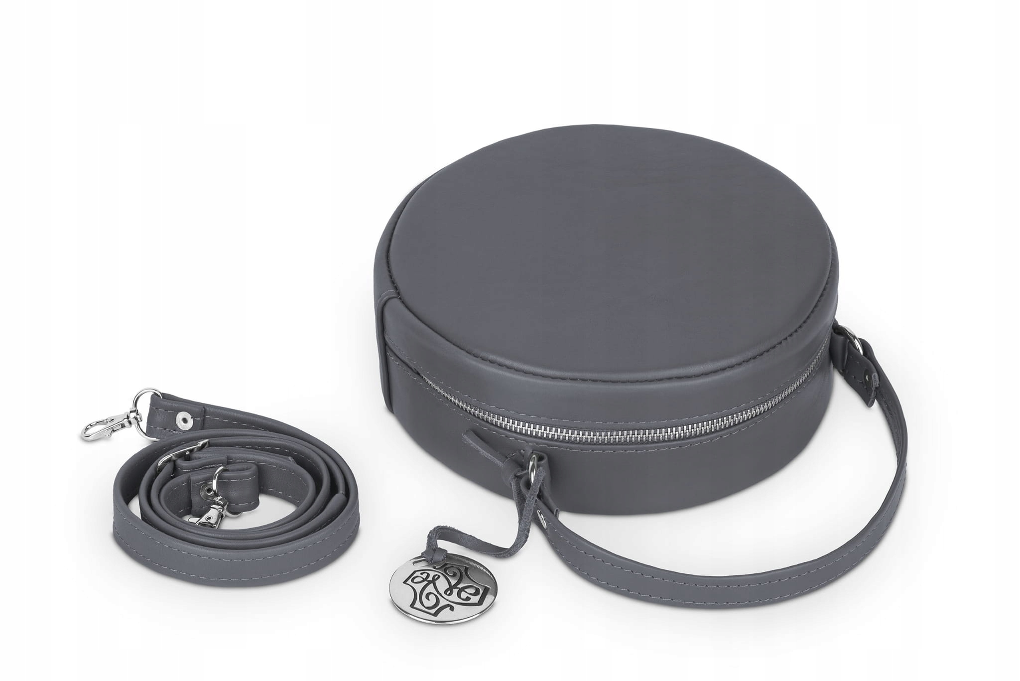 

Torebka Skórzana Kaletnik Dumka Antracyt