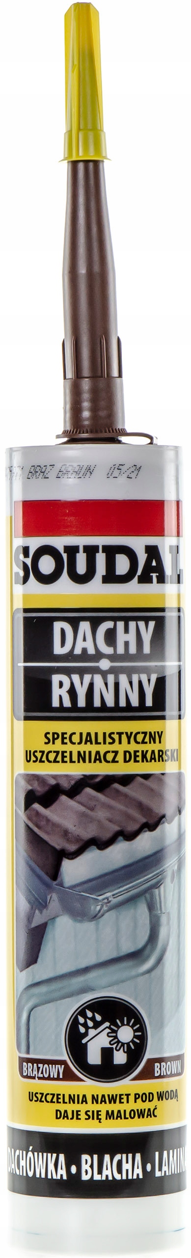 

Specjalistyczny Uszczelniacz Dekarski Soudal 280ml