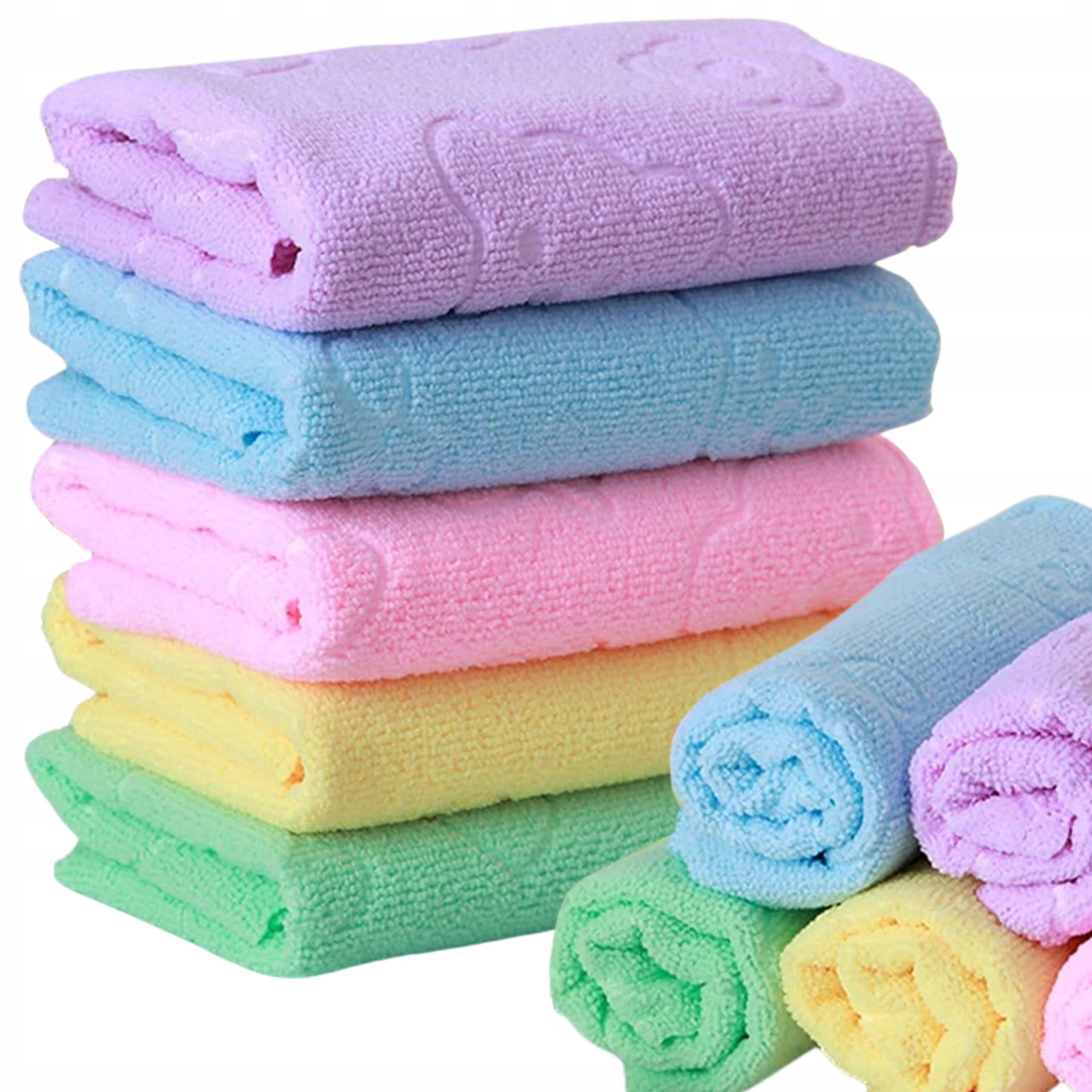 Ścierka Z Mikrofibry Miękka Ściereczka Kuchenna Uniwersalna 30x30cm 5szt V2