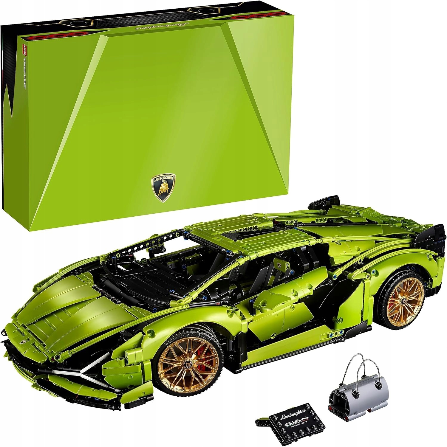 Lego Technic 42115 Lamborghini Sián Fkp 37 model působivého modelu Sián Fkp 37
