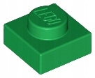 

Lego 3024 płytka 1x1 zielony 2 szt Nowy