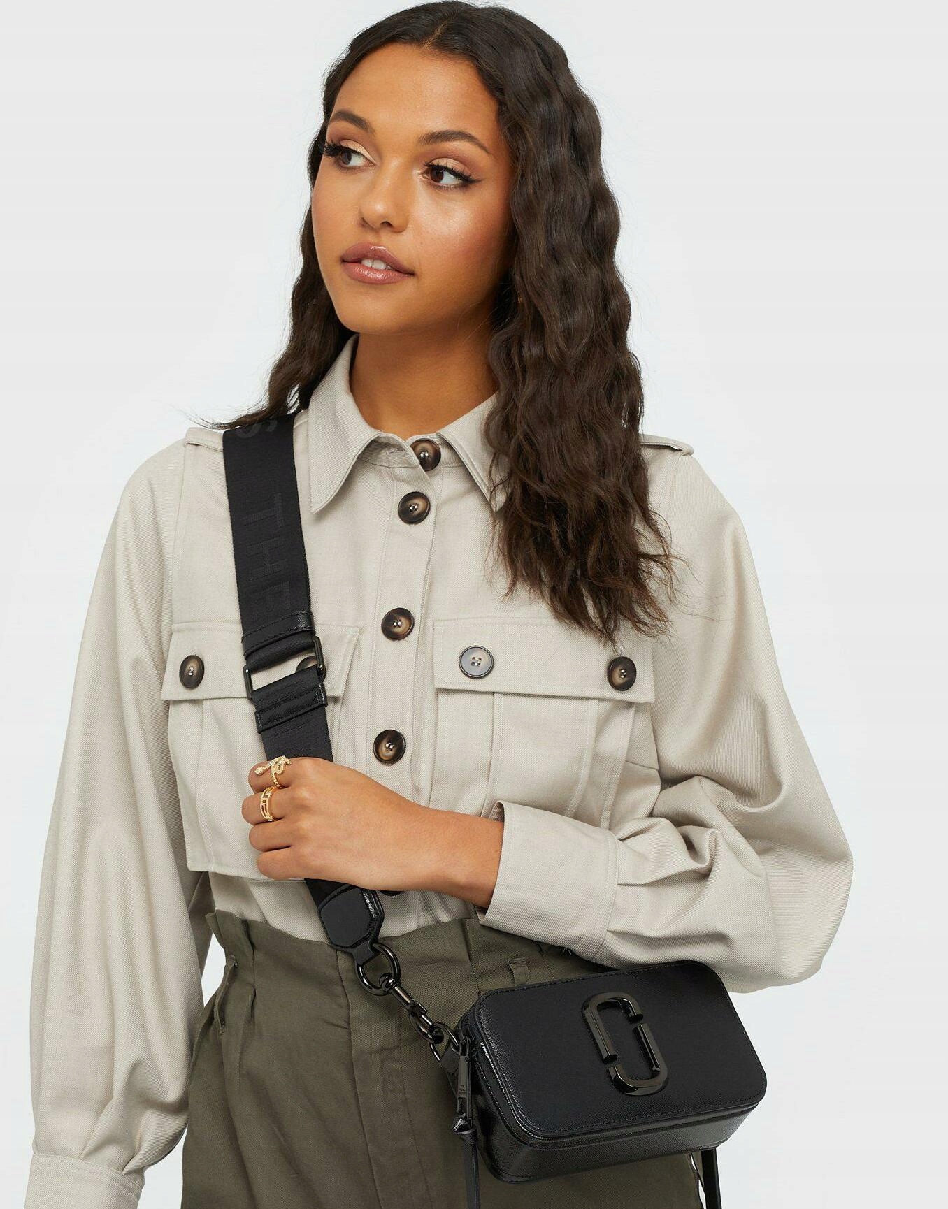 SKÓRA NATURALNA LOGO XAC NG5__18X10,5 THE MARC JACOBS MAŁA TOREBKA Marka inna