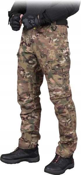 Spodnie męskie bojówki taktyczne wojskowe Moro 2XL