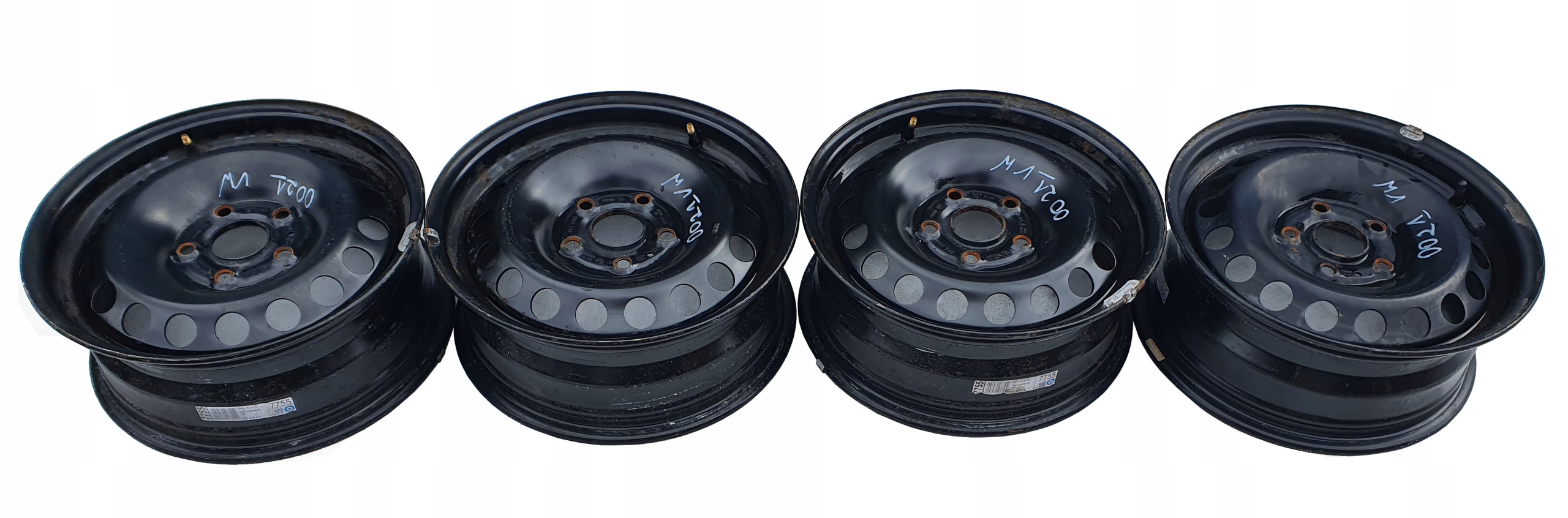 VW сталеві диски R15 6J 5x112 ET43