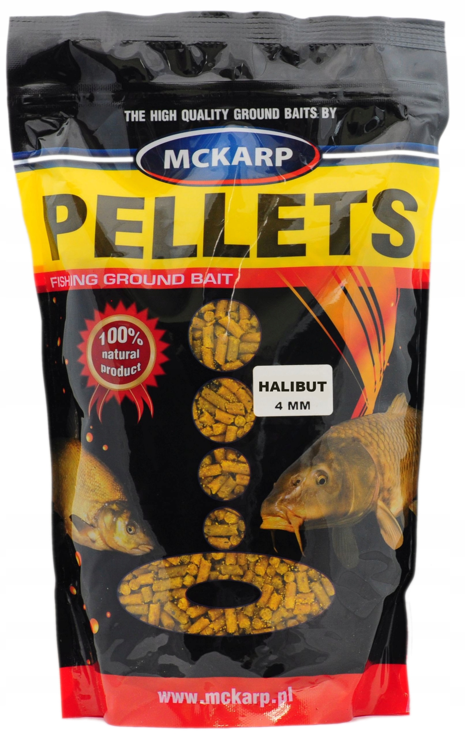Halibut Jasny Pellet 4mm Zanętowy Mckarp