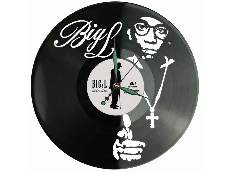 Big L Dárek Originální dekorace do domu Hodiny z vinylové desky