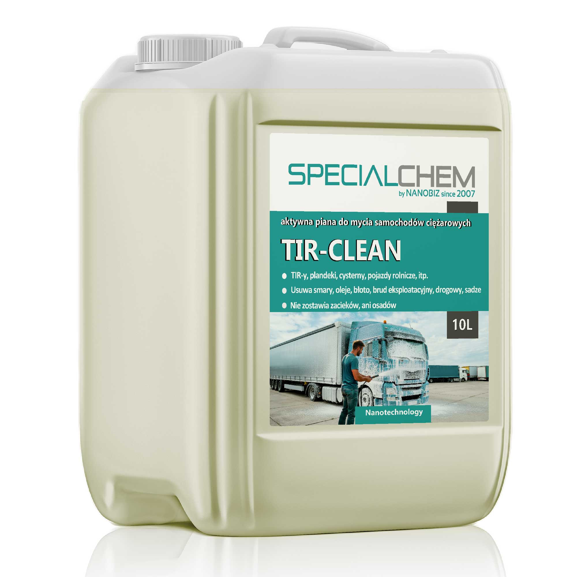 Specialchem Kamion Clean aktivní pěna pro mytí cisteren, nákladních automobilů a TIRů 10L