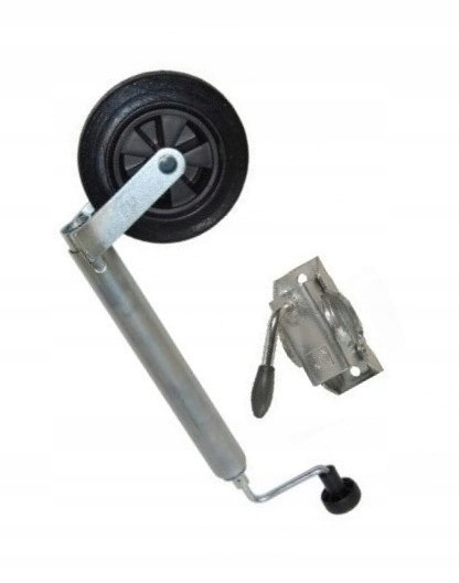 Manipulační kolečko s úchytem fi 48 polyamidovo-gumové pro odtahový vůz 150 kg