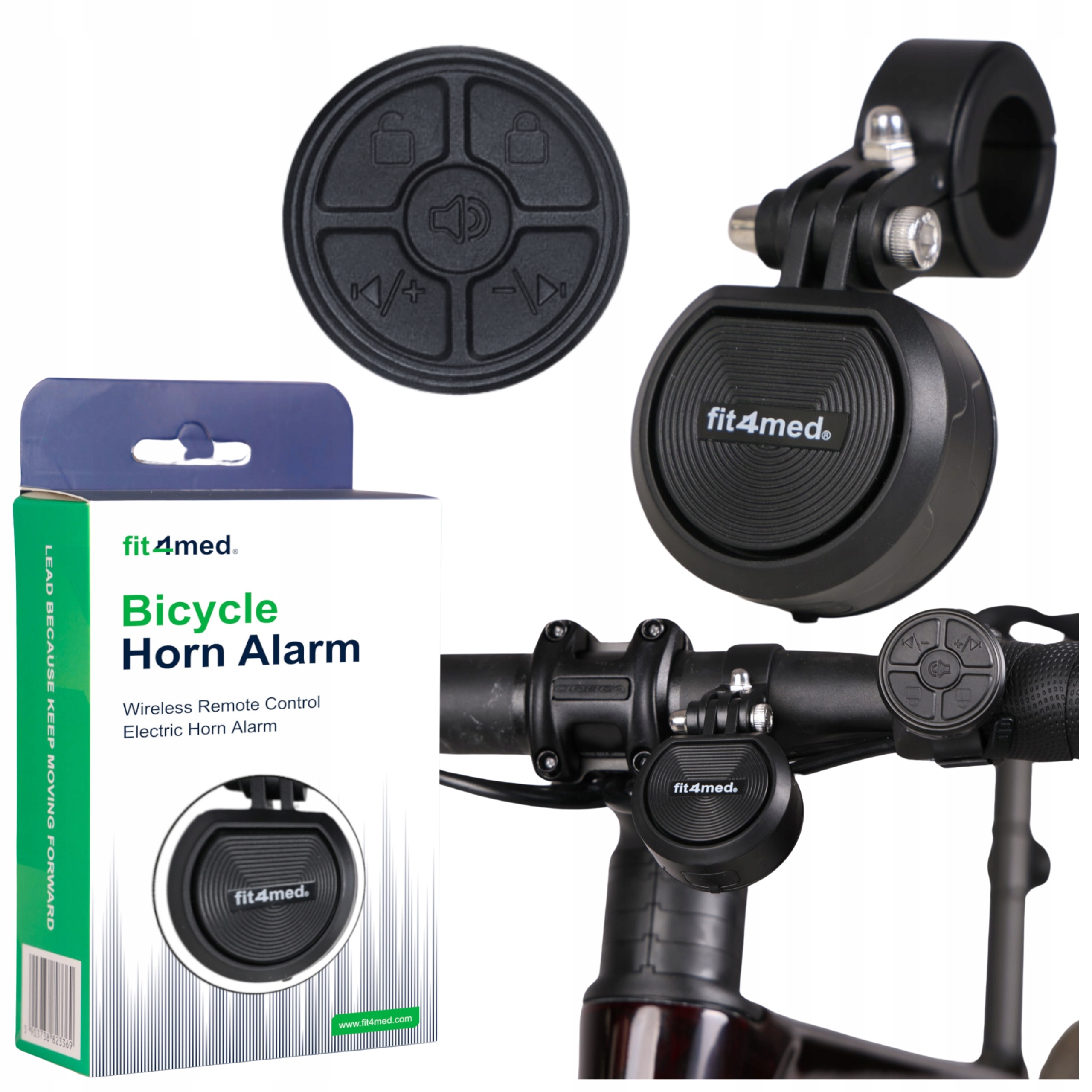 Dzwonek Rowerowy Elektryczny Głośny Na Rower Z Alarm 4 Dzwięki Usb-c Pilot