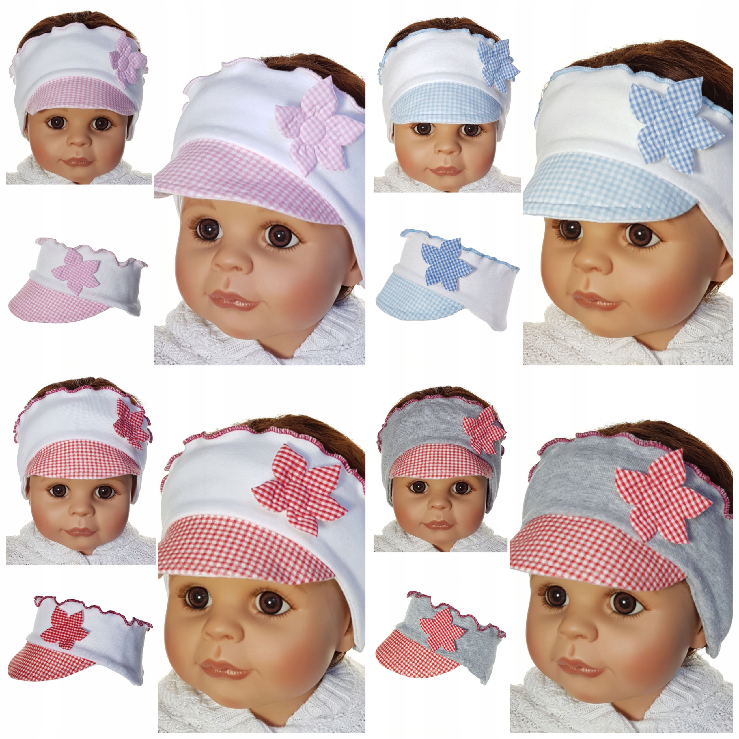 DASZEK UNIWERSALNA OPASKA DLA DZIEWCZYNKI Z DASZKIEM 1-7 LAT 4 KOLORY Marka Kamiś