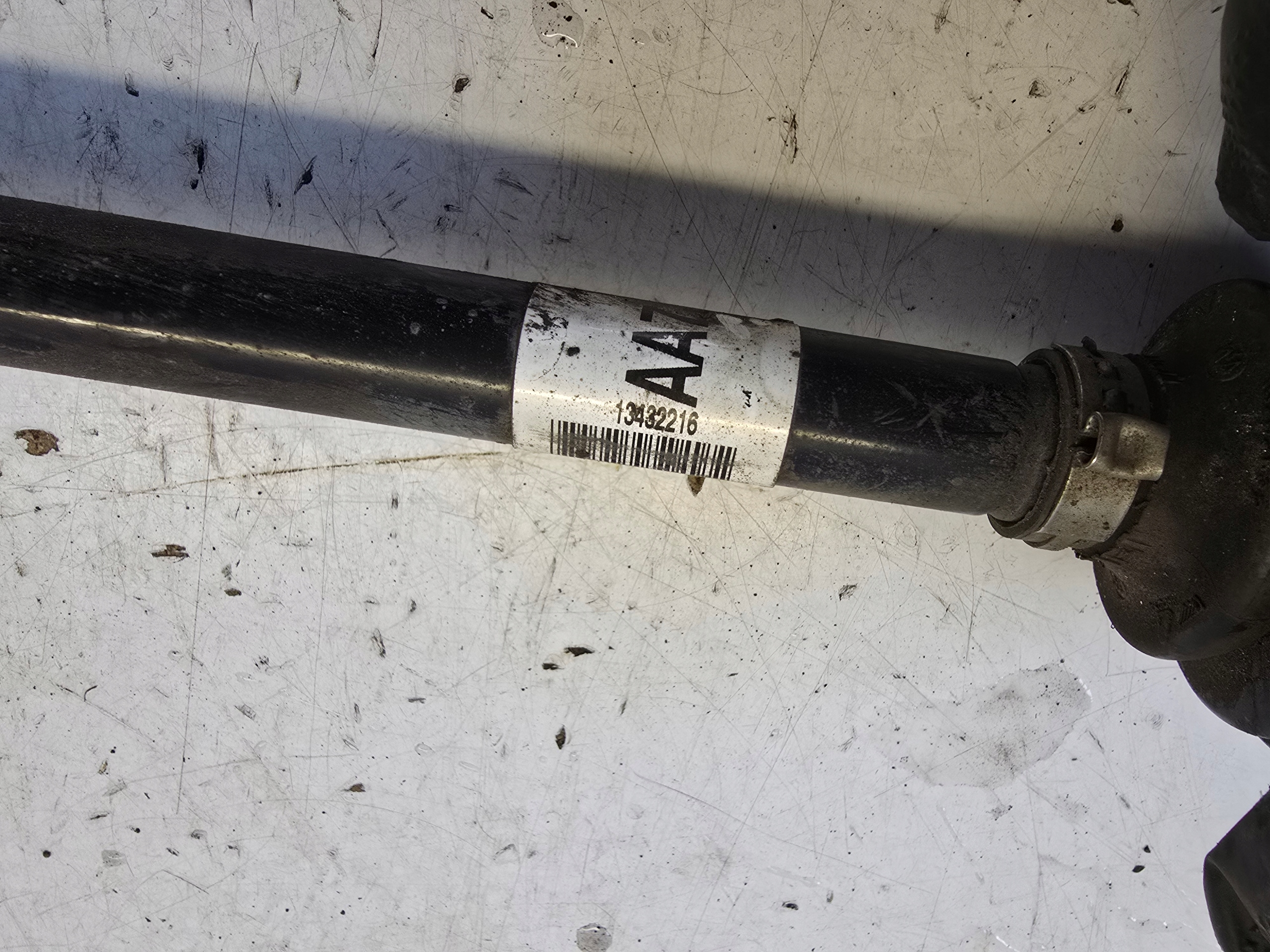 OPEL CORSA E semi-axis right 13432216 AA7J 1.3 CDTI