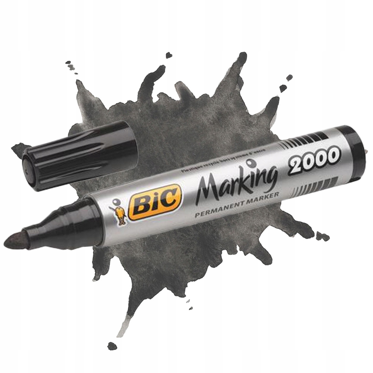BIC PERMANENTNY MARKER Z OKRĄGŁĄ KOŃCÓWKĄ GRUBY