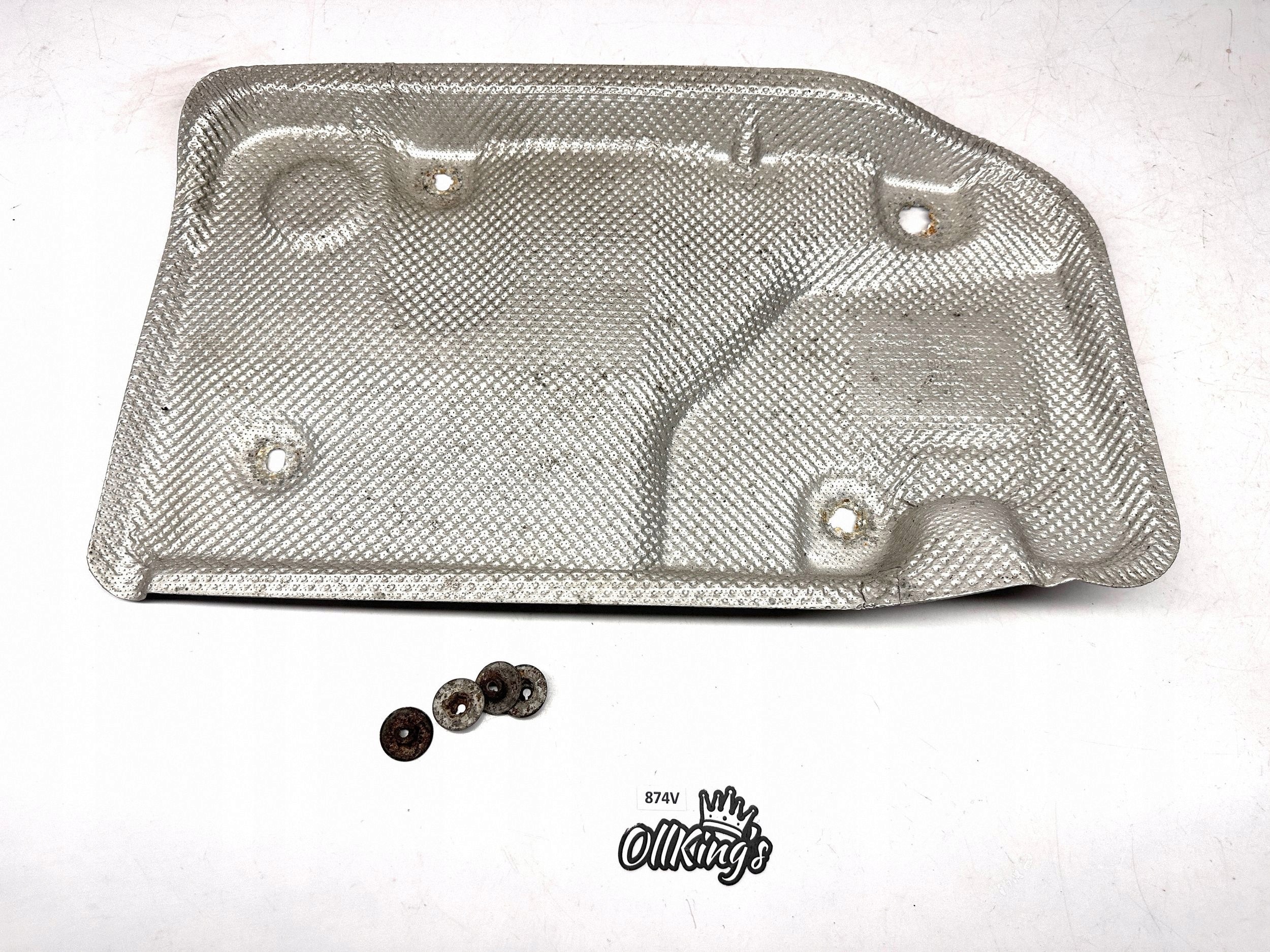 AUDI Q5 SQ5 80A FY blende abdeckung hitzeschutz des auspuffs heck 80A804174B