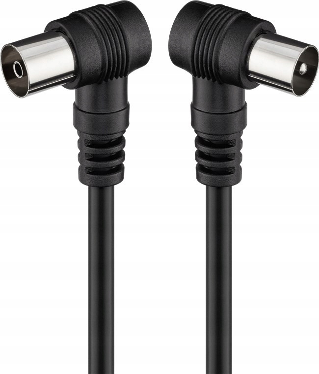 

Kabel antenowy kątowy 70 dB 2x ekranowany 1.5m