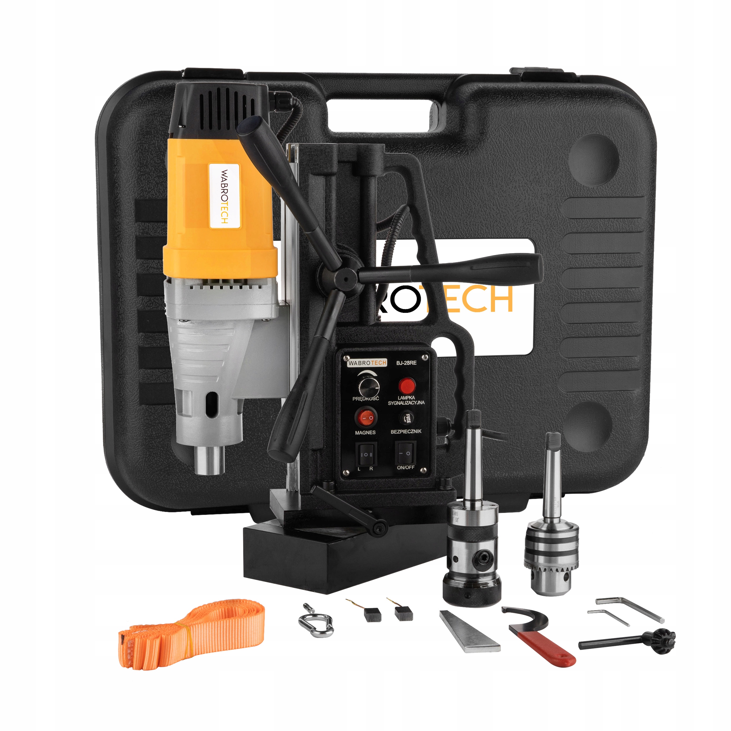 WIERTARKA MAGNETYCZNA MAGNESÓWKA 2080W fi60mm Gwintowanie WABROTECH WT28REG