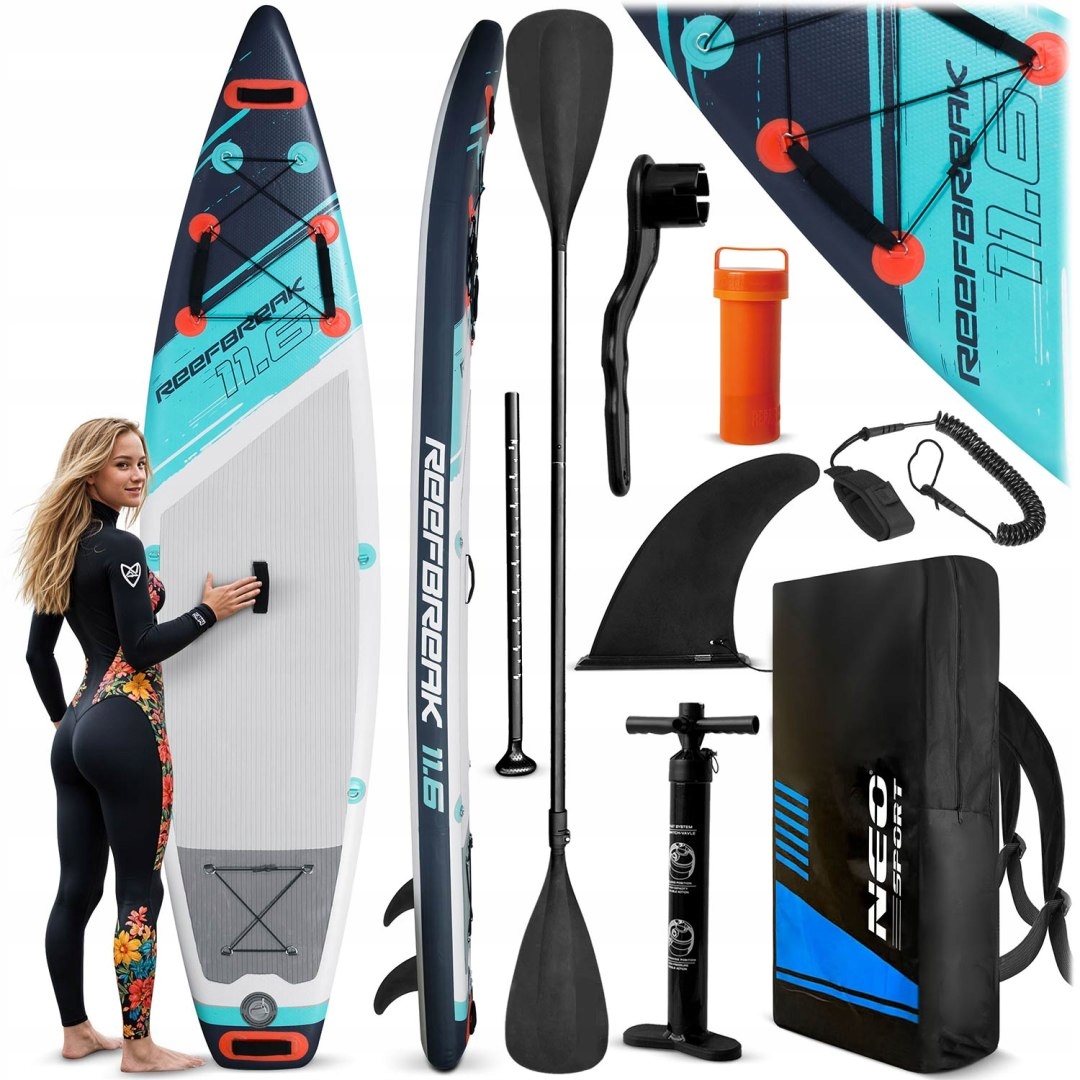 Sup deska Reefbreak 350 x 81 x 15 cm Neo-Sport 170312