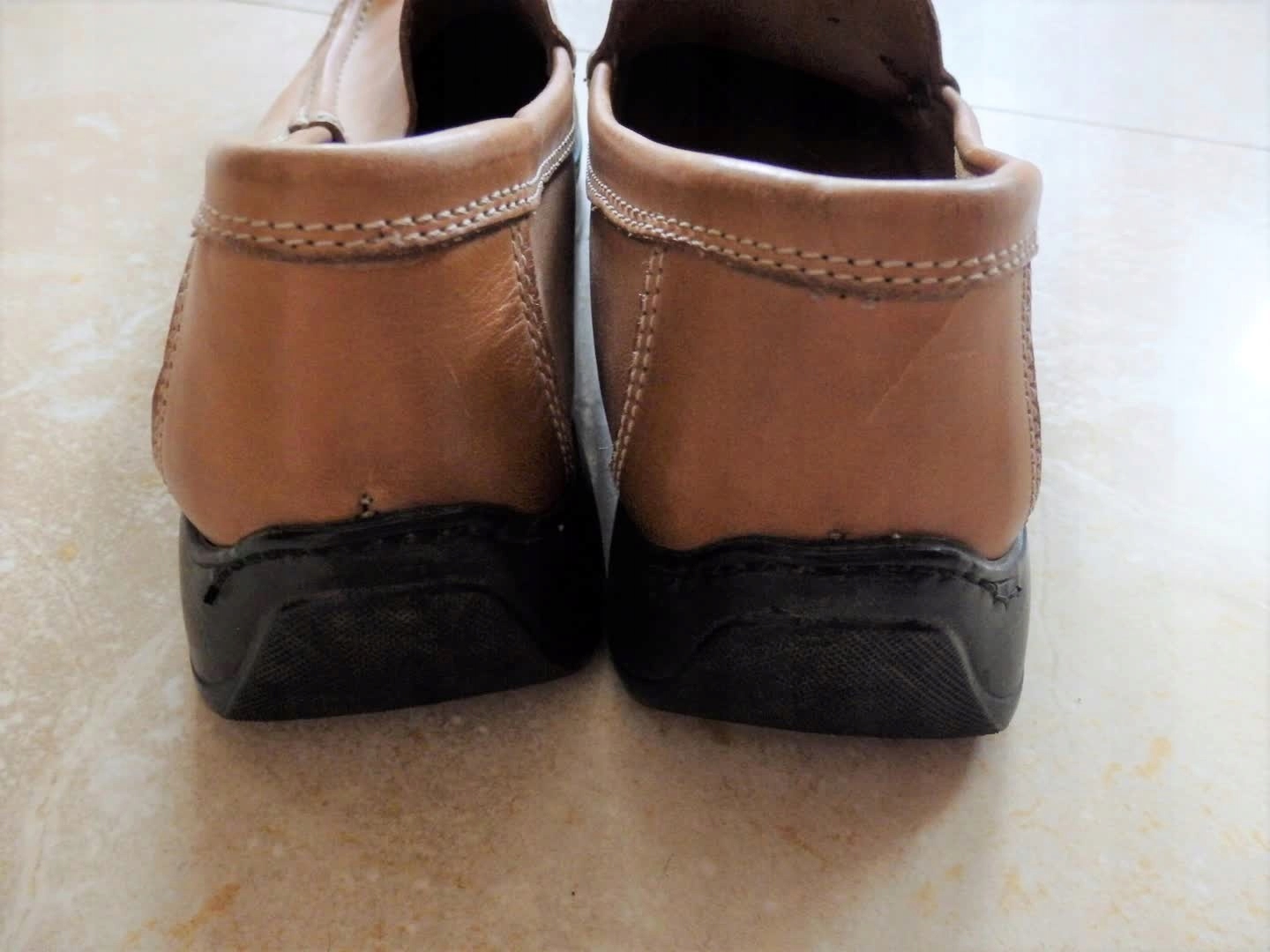 TREMP STORIES MOKASYNY CAMEL R. 40 Kolor brązowy