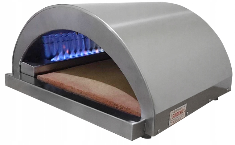 Kamna Edil Forni Surriento na Pizzu spalovaný Gazem Biscotto 550°C Ebook!