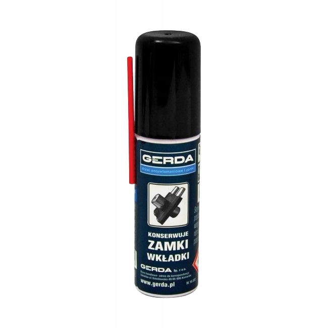 

Preparat Gerda Do Konserwacji Wkładek Zamków 25ml