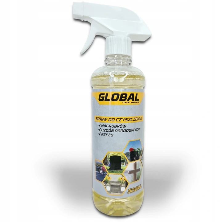 

Global do czyszczenia nagrobków, granitu 500 ml