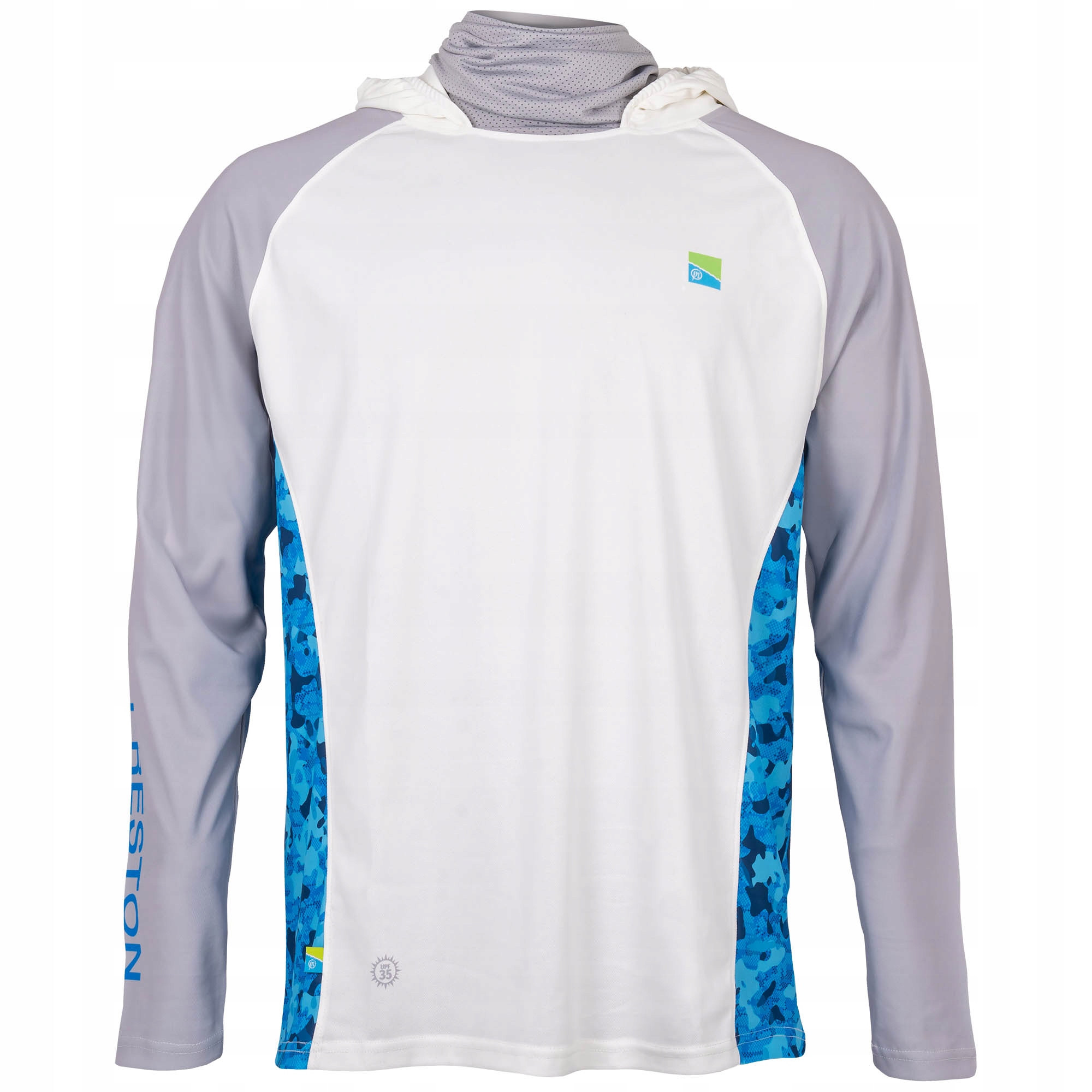 Bluza Preston Performance Sun Shirt UPF-40 biały r. XL