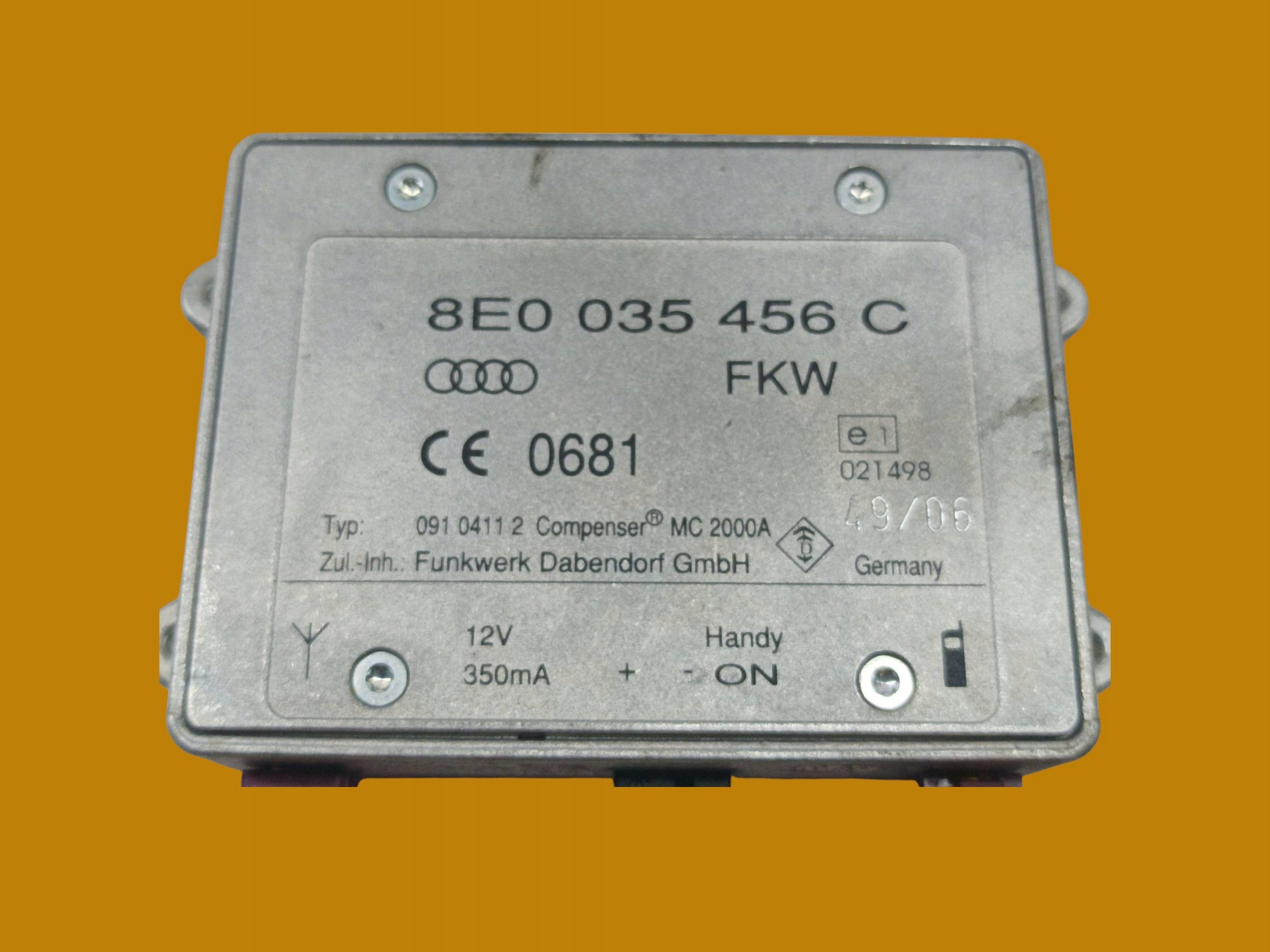 module amplifier ANTENY 8E0035456C Audi A6 III (2004-2011) C6