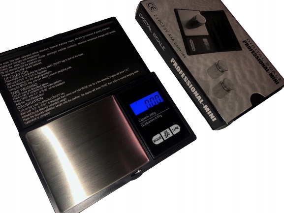 

Waga Jubilerska Elektroniczna Lcd Od 0,01g Do 200g